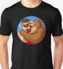 BEAR KISS - COLOURED Unisex T-Shirt