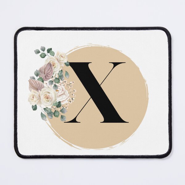 Item preview, letter x floral designed and sold by LU NA.
