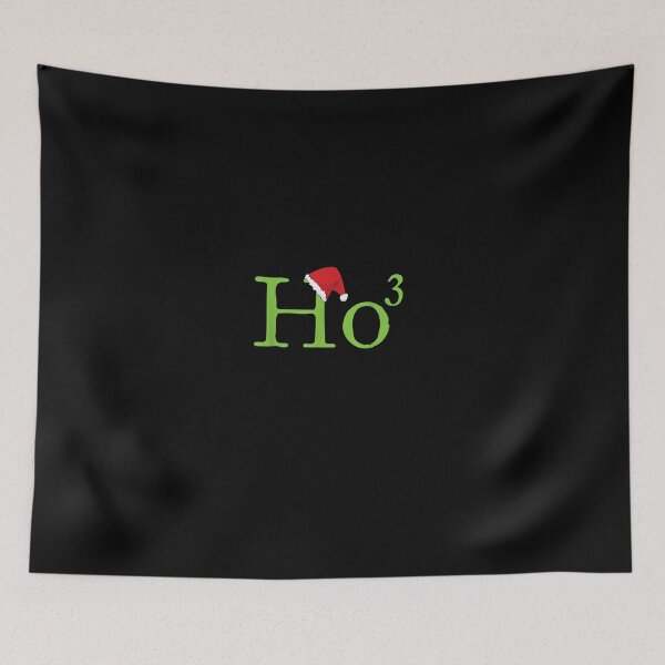 Aperçu de l'œuvre T-shirt Ho Ho Ho Cubed Funny Christmas Santa Claus créée et vendue par AschenbrenDale.
