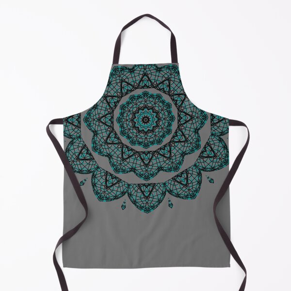 Item preview, Turquoise Bloom Mandala designed and sold by NebulaFern.