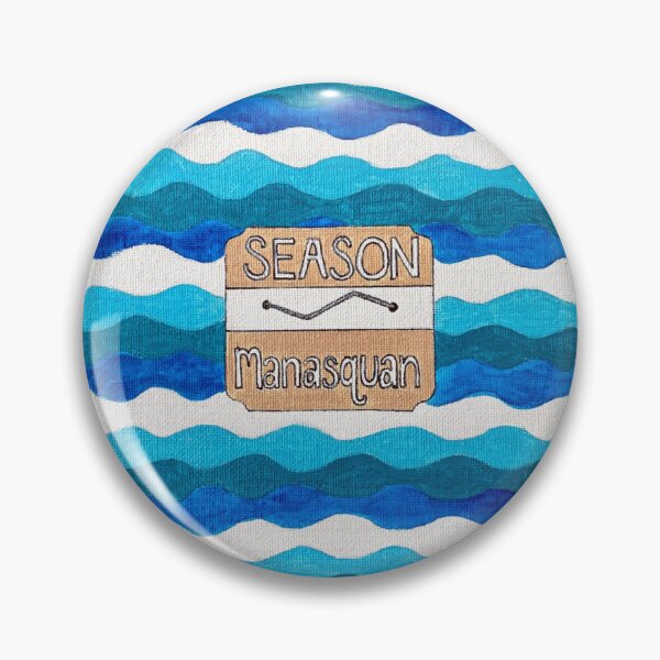 Item preview, Manasquan Beach Badge designed and sold by Artfullee63.