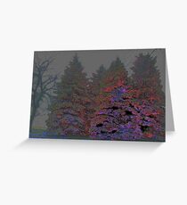 Holographic Christmas Grußkarte