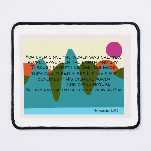 Item preview, Romans 1:20 designed and sold by BerryArtBiz.
