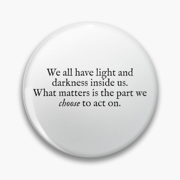 Item preview, we all have light and darkness inside us designed and sold by beunstoppable.