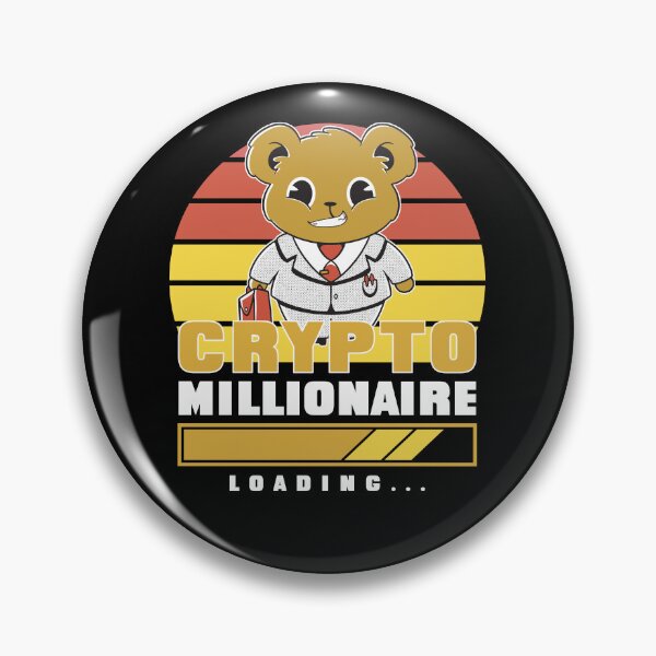Item preview, Crypto Millionaire Loading Funny Bear Investor designed and sold by Merchandiser099.