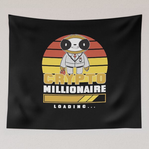 Item preview, Crypto Millionaire Loading Funny Fault Tuit designed and sold by Merchandiser099.