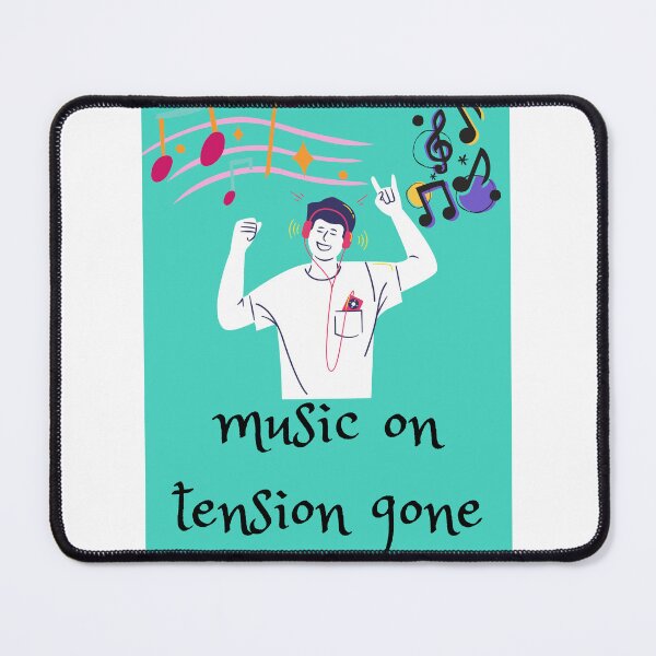 Item preview, Music on tension gone designed and sold by Jaadueekala.
