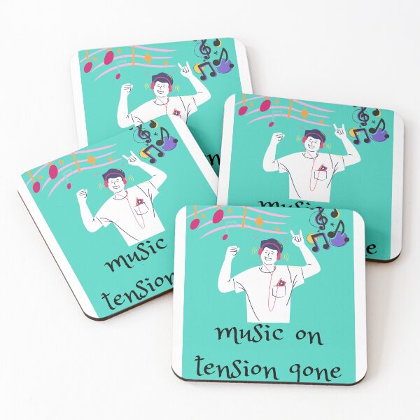 Item preview, Music on tension gone designed and sold by Jaadueekala.