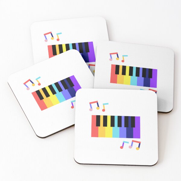 Item preview, Rainbow Piano designed and sold by bunhuggerdesign.