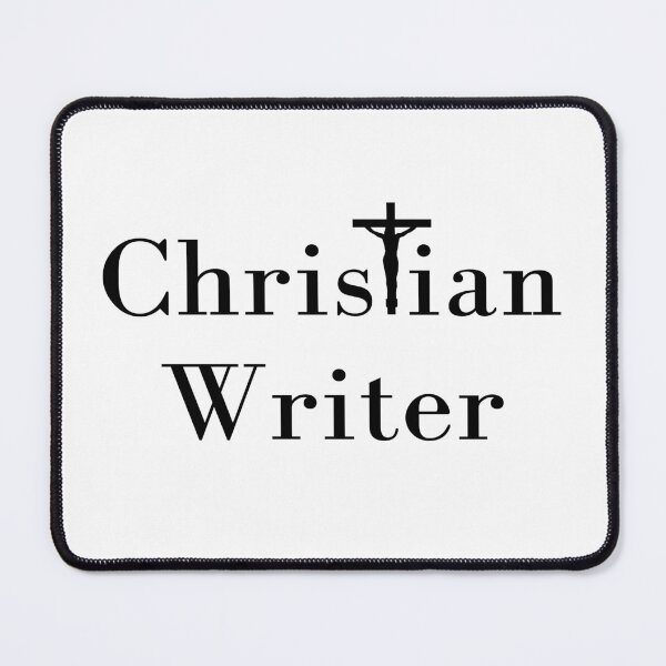 Item preview, Christian Writer - Black Text designed and sold by TheKnightWriter.