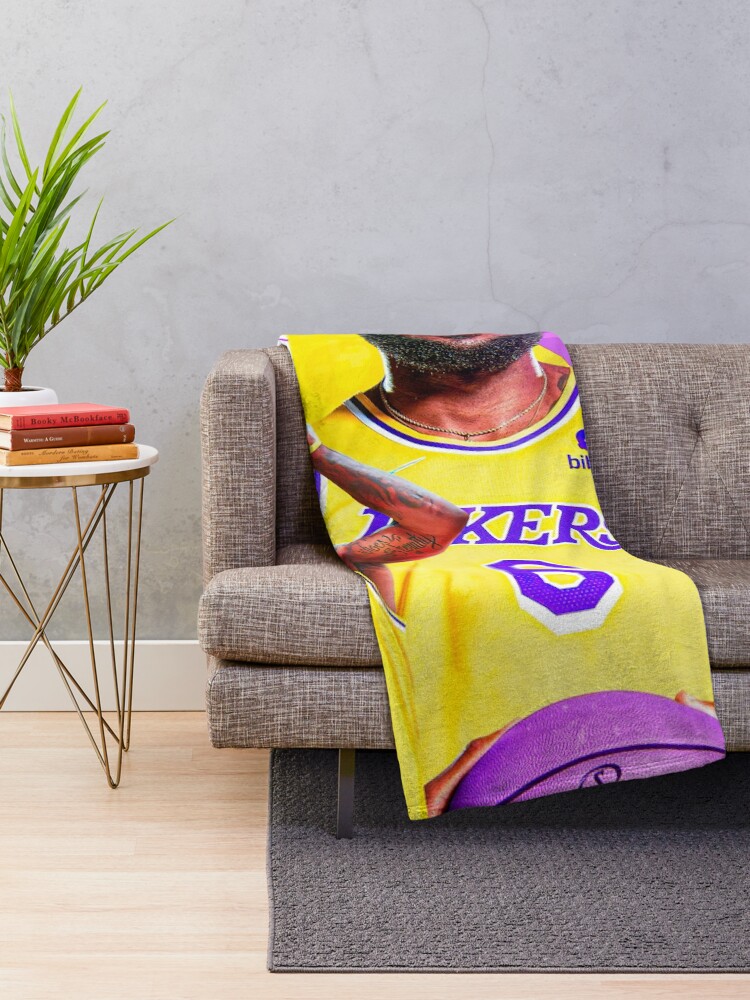 Lebron james shop lakers blanket