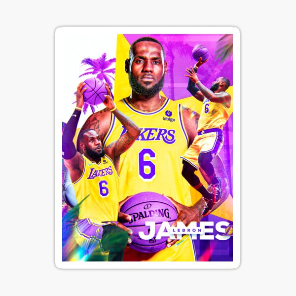 Artikel-Vorschau von LeBron James 6 LA, designt und verkauft von HazlettTLH.