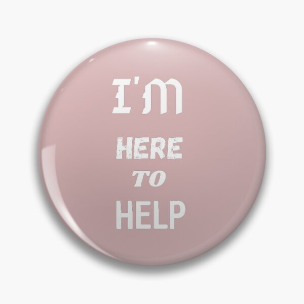 Item preview, I'm here to help you designed and sold by elyamani.