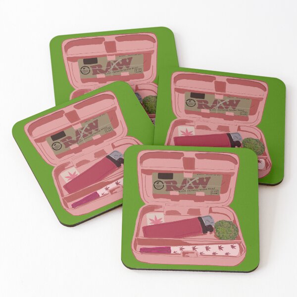 Item preview, 420 Stash Box in Pink designed and sold by natasha.tashaii.