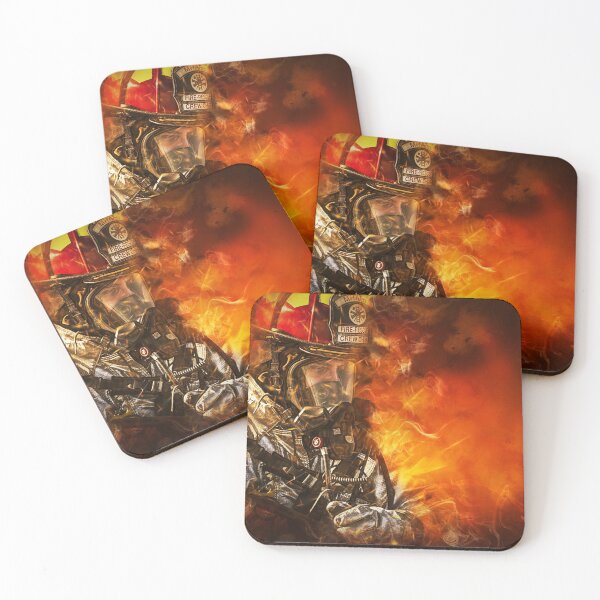 Item preview, Firefighter On the Line designed and sold by Alpha Omega Shop.