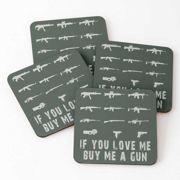 Item preview, If You Love Me Buy Me A Gun a.k.m designed and sold by TheBigShop1.