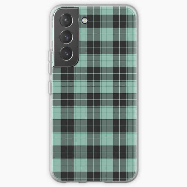Einfaches Tartan-Muster in türkis xs Samsung Galaxy Flexible Hülle
