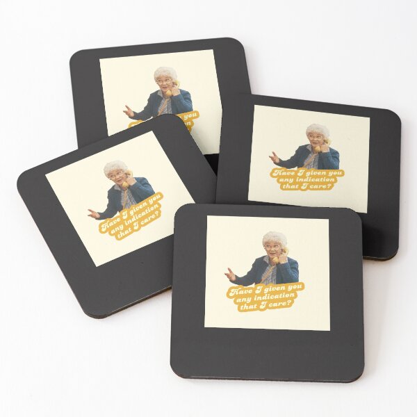 Item preview, Have I given you any indication I care – Sophia, The Golden Girls Throw Pillow designed and sold by proanovku.