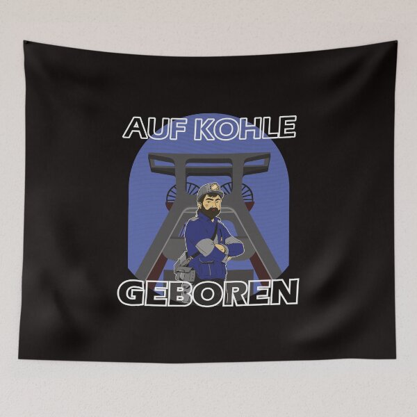 Item preview, Born on coal - Gelsenkirchen Ruhrpott designed and sold by Capt-Denglisch.