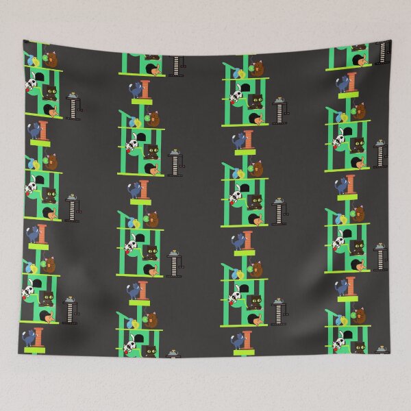 Item preview, Cat game. Kittens playing. Naughty cats design. designed and sold by EMIPRINCESS.