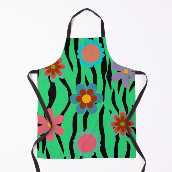 Item preview, Tiger Flowers Print designed and sold by GasconyPassion.