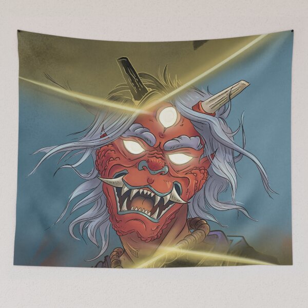 Item preview, Oni - Japanese Yokai - Variant 02 designed and sold by patricioguerra.