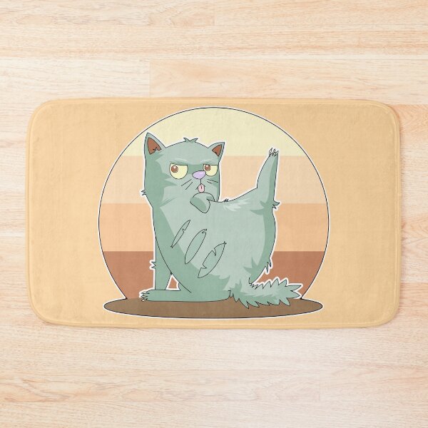 Item preview, Cat licking itself designed and sold by Pierre Zuber.