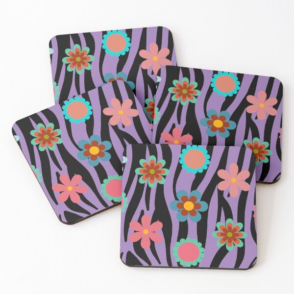 Item preview, Zebra Flowers Print designed and sold by GasconyPassion.