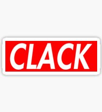 Clack - Red Sticker