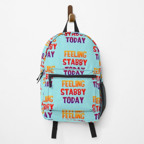 Item preview, Feeling Stabby Today in Pop Art colours designed and sold by CristalleLisa.