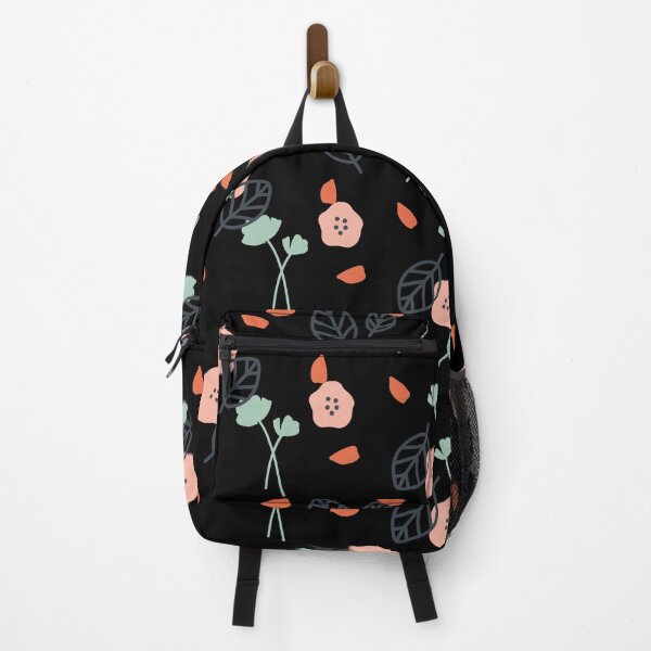 Item preview, FLORAL PATTERN ON BLACK designed and sold by Reva0044.