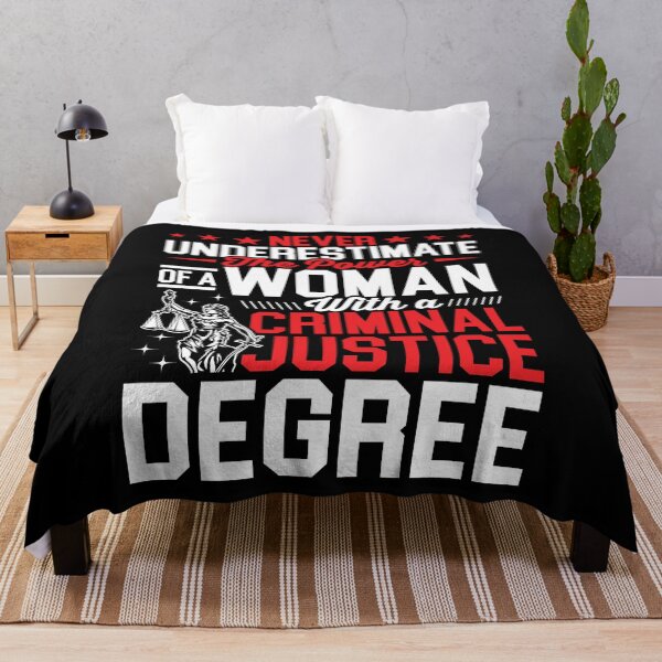 Item preview, Woman With A Criminal Justice Degree Shirt, Major In Criminal Justice Shirt, Criminal Justice Graduation Shirt, Criminal Justice Professor designed and sold by aymob.