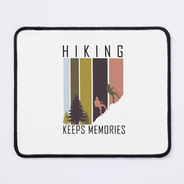 Item preview, HIKING KEEPS MEMORIES Classic tshirt for camping addicts and couples designed and sold by GhostAmine.