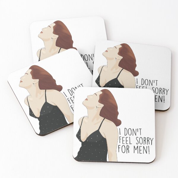Item preview, I don't feel sorry for men designed and sold by fanartbygabi | Gabi Veiga.