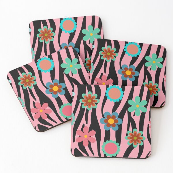 Item preview, Zebra skin flowers designed and sold by GasconyPassion.