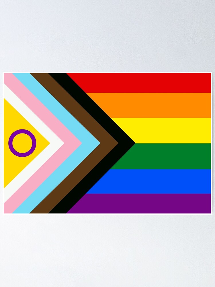 Intersex Inclusive Progress Pride Flag Poster For Sale By Justgottadraw Redbubble 4899