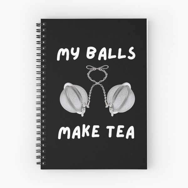 Item preview, MY BALLS MAKE TEA Funny Tea Infuser designed and sold by Javamba.