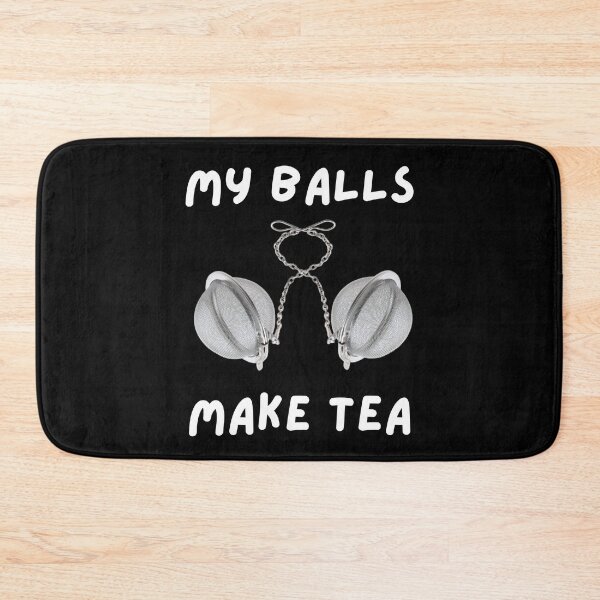 Item preview, MY BALLS MAKE TEA Funny Tea Infuser designed and sold by Javamba.