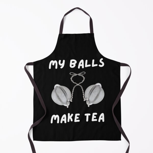 Item preview, MY BALLS MAKE TEA Funny Tea Infuser designed and sold by Javamba.