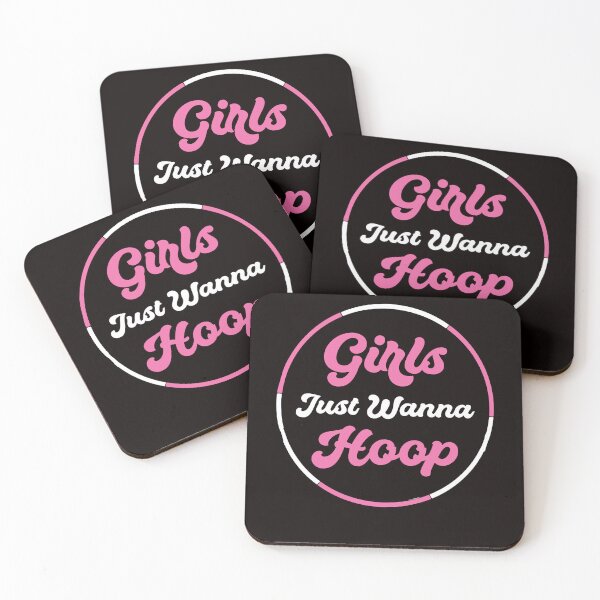 Item preview, Girls Just Wanna Hula Hoop Fitness Sports Training Hooping designed and sold by TomGiantDesigns.