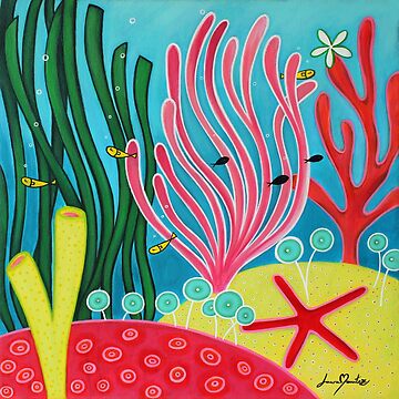 Artwork thumbnail, Between Corals by LauraBenitezArt