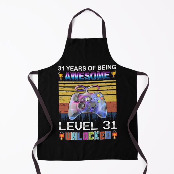 Item preview, 31 Years Of Being Awesome Level 31 Unlocked Gamer designed and sold by PansyBoyd.