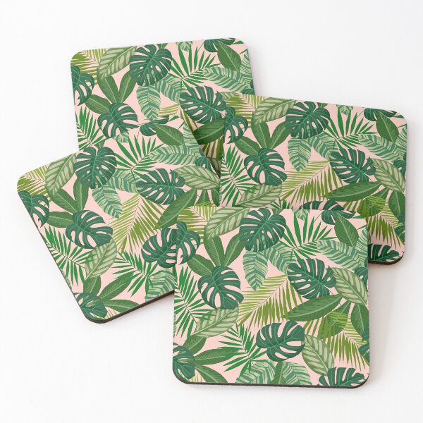 Item preview, Tropical leaves print designed and sold by Cheekyleopard.