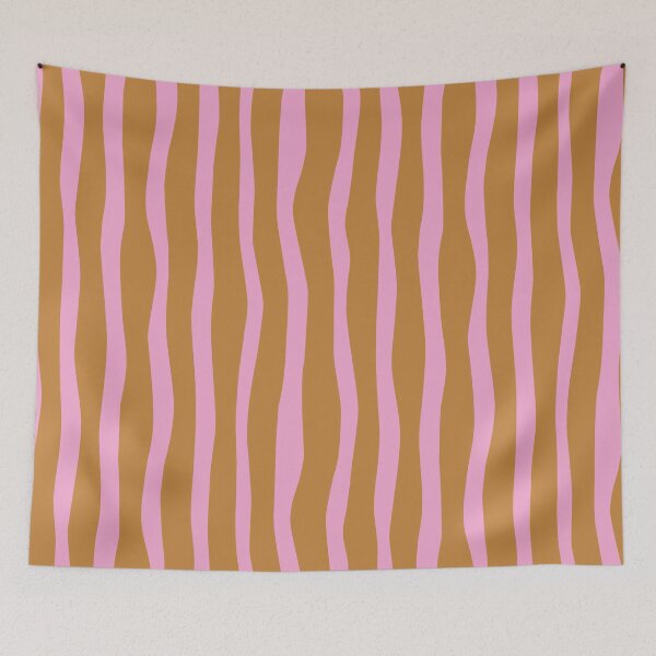 Item preview, Wavy Lines // Rhubarb designed and sold by The Wellington Boot.