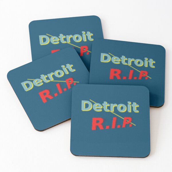 Item preview, Detroit R.I.P.  designed and sold by lobodelnoir.