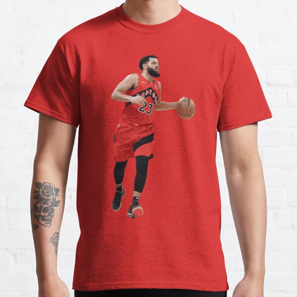 Nike Men's Houston Rockets Fred VanVleet #23 Red T-Shirt