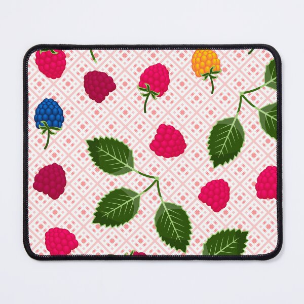 Item preview, Multicolored raspberries pattern designed and sold by ReflectedCrafts.