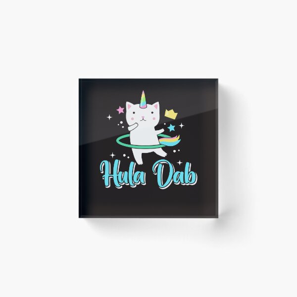 Item preview, Hula Hoop Cat Unicorn Hooping Hula Hooper Fitness Sports designed and sold by TomGiantDesigns.