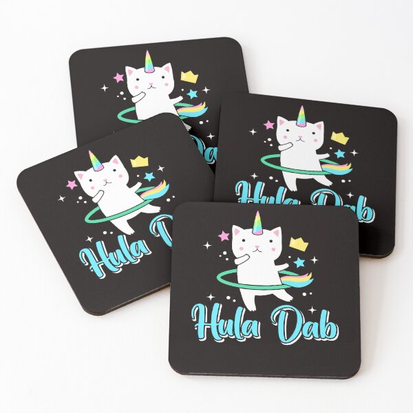 Item preview, Hula Hoop Cat Unicorn Hooping Hula Hooper Fitness Sports designed and sold by TomGiantDesigns.