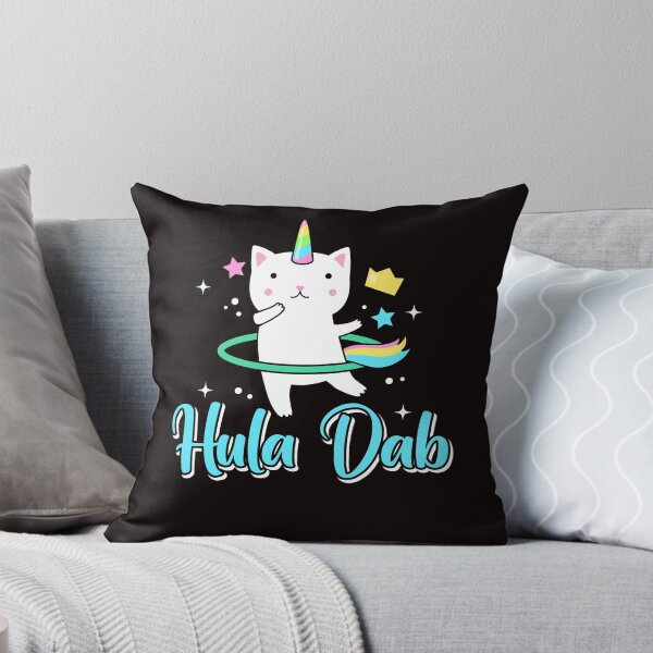 Item preview, Hula Hoop Cat Unicorn Hooping Hula Hooper Fitness Sports designed and sold by TomGiantDesigns.
